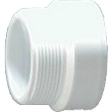 GENOVA PRODUCTS 1.5 in. DWV Male Pipe Thread Adapter 149435